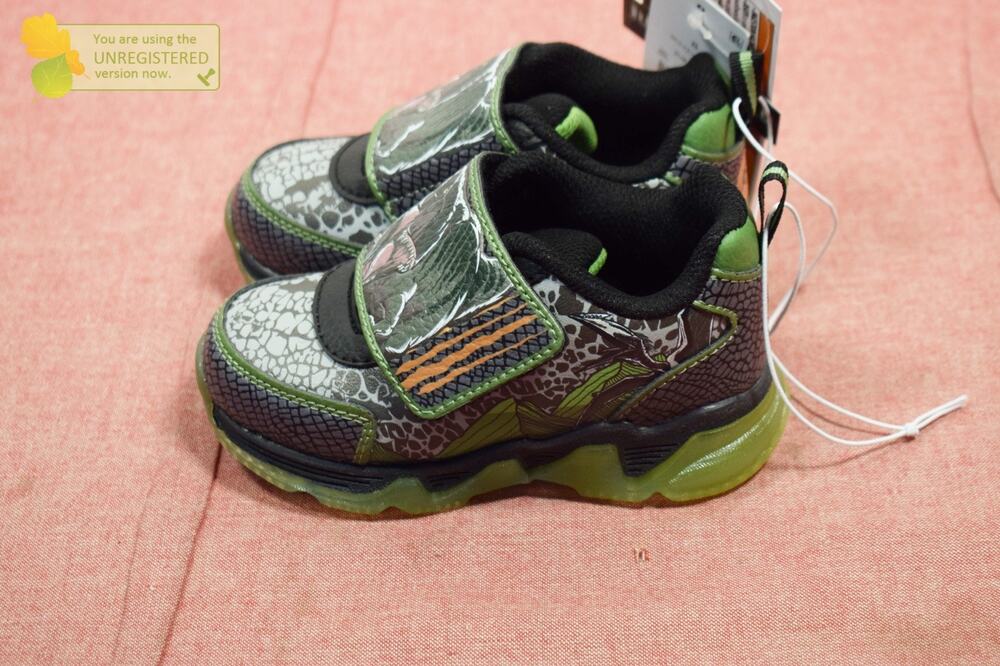Toddler Jurassic Athletic Sneakers Size 8